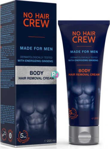 No Hair Crew Body Hair Removal Cream For Men 200ml
